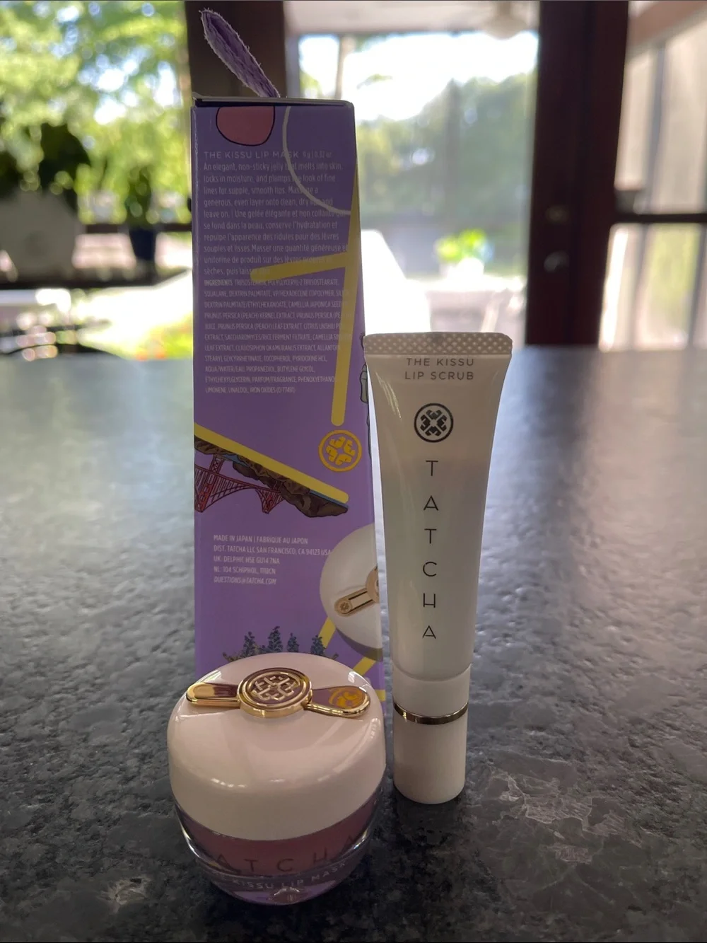 Tatcha Gimmee a Kissu Set with the Kissu Lip Scrub & the Kissu Lip Mask
